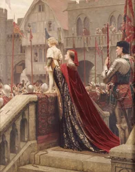 Ein kleiner Prinz, der wohl dereinst einen Königsthron segnen wird, 1904