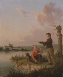 Die jungen Angler