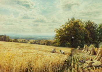 Die Erntearbeiter, 1865