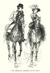 Illustration für Jane Eyre von Charlotte Bronte