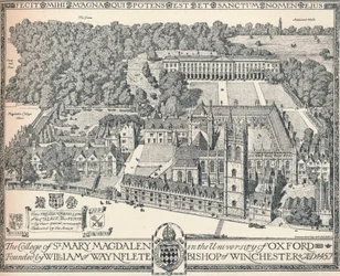 Magdalen College, Oxford, 1905