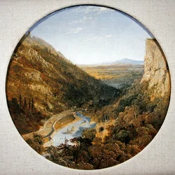 Matlock Vale vom Tor, Derbyshire