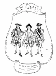 Illustration für Sheridans Die Rivalen