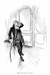 Illustration für Sheridans Die Rivalen (Gravur)