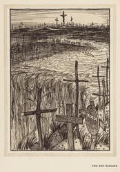 Der Kranz des Kaisers: Der rote Niagara (Lithografie)