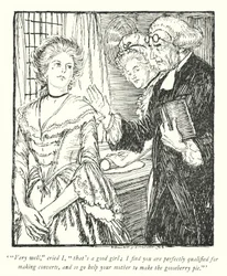 Illustration für Der Pfarrer von Wakefield von Oliver Goldsmith
