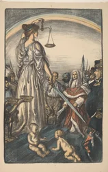 Personifikation der Gerechtigkeit