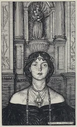 Illustration zu Tennysons 