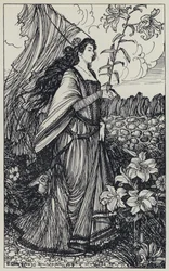 Illustration zu Tennysons 