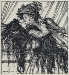 Illustration zu Tennysons 