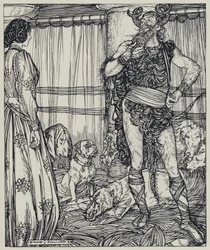 Illustration zu Tennysons 