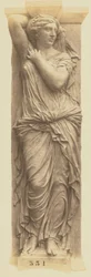 [Karyatide von Jules Cavelier, Dekoration des Louvre, Paris]