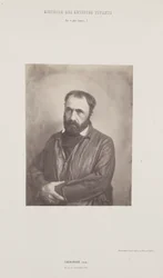 Porträt von Paul Chenavard, aus der Serie Histoire des Artistes Vivants, ca. 1852