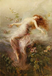 Eine Nymphe
