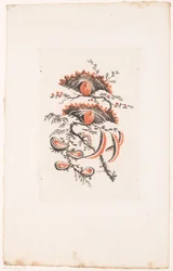 Fächerförmige Blumen