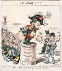 Cover der "Le Grelot", Nummer 889, Satirisch in Farben