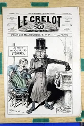 Titelblatt von Le Grelot, Nummer 307, Satirique en Couleurs