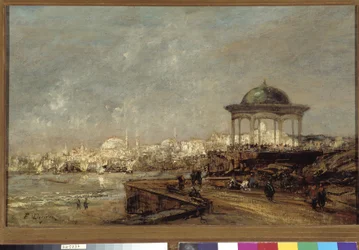 Kiosk in Stamboul in Istanbul (Konstantinopel) in der Türkei