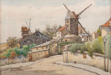 Le Moulin de la Galette, ca. 1895