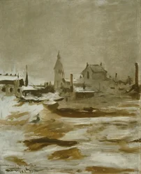 Schneeeffekt in Petit-Montrouge, 1870