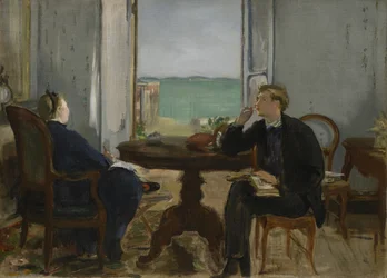 Innenraum in Arcachon, 1871