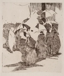 La queue devant la boucherie