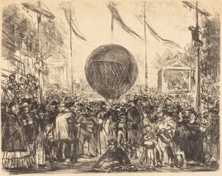 Der Ballon, 1862