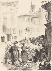 Die Barrikade (La barricade)