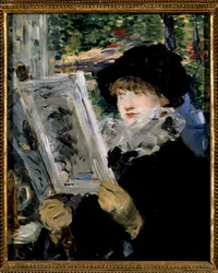 Frau beim Lesen