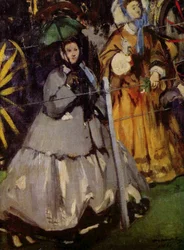 Frauen bei den Rennen