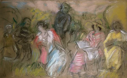 Le Parc des Clayes, um 1910