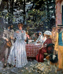 Mittagessen in Vasouy, 1901