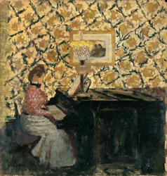 Misia am Klavier, 1895-96