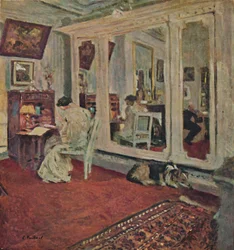 Mme Hessel, rue Rivoli um 1902