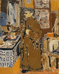Mme Vuillard in einem Interieur