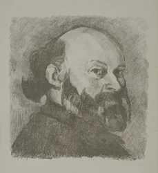 Porträt von Cézanne
