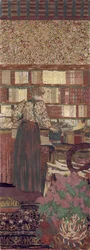 Die Privatsphäre. Dekoration für die Bibliothek von Dr. Vaquez