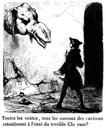 Illustration für den Roman "Le Diable amoureux" von Jacques Cazotte