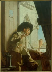 In der Dachkammer