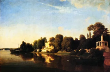 Das Ufer des Glienicker Parks