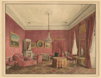 Der Salon des Grafen Moritz von Putbus