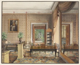 Das Arbeitszimmer des Prinzen Karl von Preußen