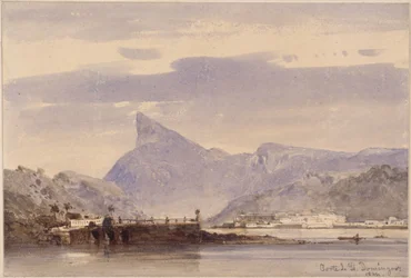 Ansicht des Hafens von St. Domingos