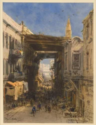 Straße in Kairo