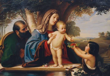 Heilige Familie mit Johannesknaben