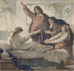 Die Auferweckung der Tochter des Jairus, 1873