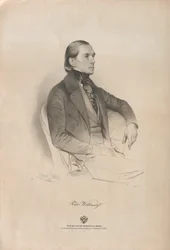 Porträt des Pianisten und Komponisten Rudolf Heinrich Willmers