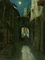 Nachtwache in der Altstadt, 1880