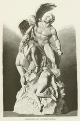 Prometheus und die Ozeannymphen