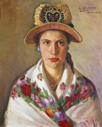 Frau aus Avila